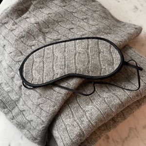 Sofia Cashmere Cable-knit Travel Set